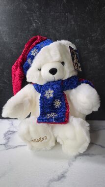 Kmart Collectible Bears 2001 Christmas Teddy Bear